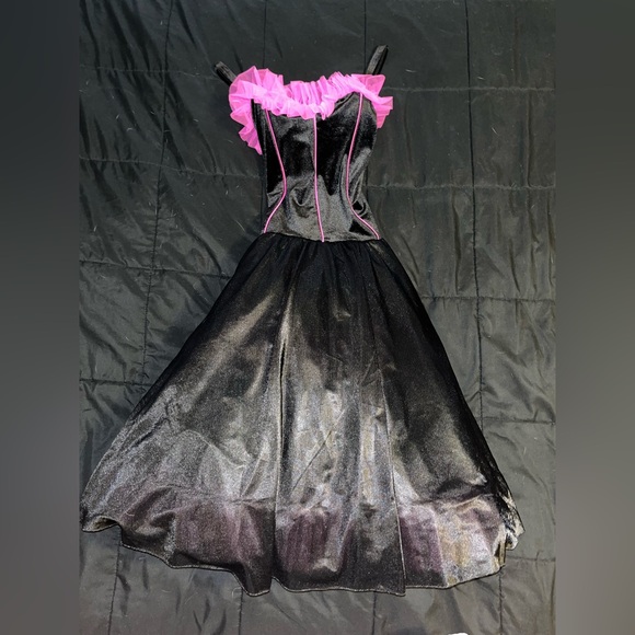 Pink and black can can costume - Picture 1 of 5
